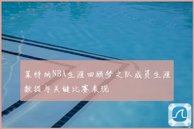 莱特纳NBA生涯回顾梦之队成员生涯数据与关键比赛表现