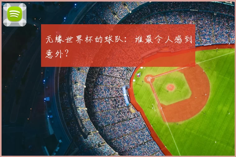 无缘世界杯的球队：谁最令人感到意外？